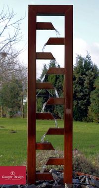 Gartenbrunnen Cortenstahl Francesco 115-p8798 #gartengestaltungideen