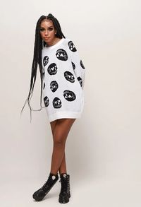Maxi Tricot Trouble Off White