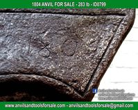 Ask for price with ID0799 on anvilsandtoolsforsale@gmail.com All pictures of all anvils on our website anvil for sale, anvils, blacksmith, blacksmiths, blacksmithing, antique tools, tool collector, swage block, stake, cone, cutler, french pig, amboss, incudine, schmied, forgeron, forge, enclume, forged, blacksmith tools, old tools, vintage tools, handtools, iron work, vise, stake, coutellier, chamouton, hulot harmel, collection, outil ancien, outils anciens, bigorne, art populaire, enclume