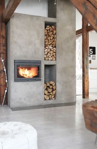 25 Cool Firewood Storage Designs For Modern Homes