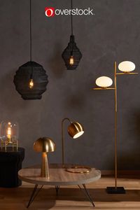 Brighten up your home with chic lighting fixtures from Overstock. From eye-catching chandeliers and timeless Tiffany lamps to modern sconces, Overstock has the lighting to make your dream home come true. Shop daily deals and enjoy free shipping on every order.* #lighting #lamps #pendantlights #homedecor #overstock