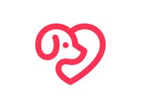 Puppy / Heart by Kakha Kakhadzen on Dribbble