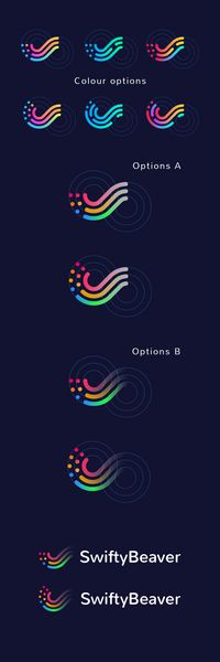 swiftybeaver logo design by tubik studio