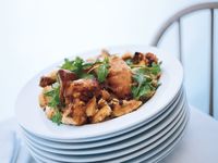 Roast Chicken with Bread Salad