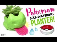 DIY Self-Watering Planter Inspired by POKEMON GO!! Testing DIY Oven-Fire...