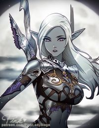 Dark Elf by PinkLadyMage on DeviantArt