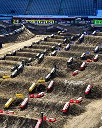 ANAHEIM STADIUM READY FOR SUPERCROSS QUALIFYING😎