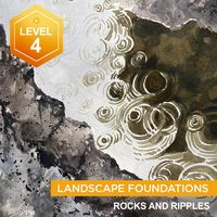 Landscape Foundations: Watercolor Rocks and Ripples | Art Classes