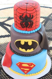 Superhero Cake