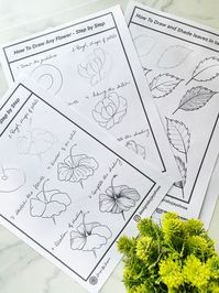 Buy Floral Mandala Pattern Sheets Set of 10 Patterns Training Online in India - Etsy
