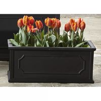 Darby Home Co Waneta Fiberglass Clay Composite Window Box Planter | Wayfair