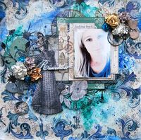 "Remember" layout by Rachelle-Funnell for Kaisercraft using 'Betsy's Couture' Collection ~ Scrapbook Pages 3
