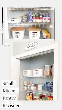 Small Pantry Organization, The Container Store, Home Edit, Pantry Organization, Organized Home, Kitchen Organization, Pantry Organization, Small Kitchen Organization, Kitchen Storage, Kitchen Organizer, Pantry Organization Ideas, Pantry Organization Small, Small Space Organization, Home Organization, Home Organizer, Cereal Storage, Cereal Container, Pantry Containers, Pantry Solutions