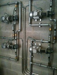 Proyecto "llaves en mano" de instalación de 4 grupos electrógenos con una potencia de 1100kva en Hospital de Reus.// Turnkey project for the installation of 4 generators with a power of 1100kva in Reus Hospital.// Projet "clé en main" pour l'installation de 4 générateurs d'une puissance de 1100kva à l'hôpital de Reus.