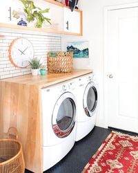 Bohemian Laundry Room