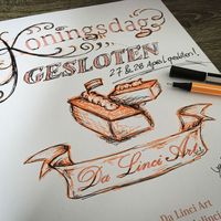 👑 Koningsdag 27 & 28 april GESLOTEN Linda - Da Linci Art www.dalinciart.nl #dalinciart #tattoo #koningsdag #kingsday #🇳🇱 #👑 #holland #tompouche #oranje #orange #drawing #lettering