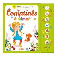 Livre sonore - Comptines à mimer