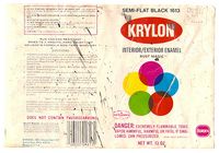 Vintage Krylon Borden Spray Paint Can Label by gregg_koenig, via Flickr