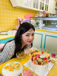 Red Velvet on Twitter: "🎂💚 #HappyBirthdayToYou #HappyJOYDAY #HelloItsJoyDay #레드벨벳 #RedVelvet #조이 #JOY… "