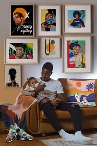 Pin on DomoINK | Black Art & Home Decor by a Black Artist