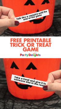 Keep your little ghosts and ghouls entertained with our free printable trick or treat game! A fun Halloween game that kids will love and will guarantee a few laughs. Play this Halloween party game on 31st October or play it in the weeks leading up to Halloween.