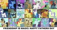 MLP: FiM - Happy Fathers Day (New Version) by 3D4D on DeviantArt
