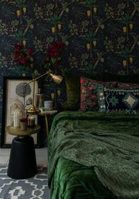 Instead of just one bedside table, you can place two smaller ones that will give you more room to store your things. Opt for two in completely different styles and play with scale to make your corner stand out. Photography by Prachi Damle