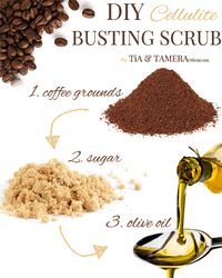 How to get rid of cellulite - a DIY cellulite busting scrub