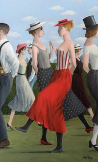 Catto Gallery | Alan Parry Solo Exhibition 2016 | Country Dance
