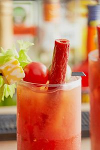 The perfect addition to a Bloody Mary recipe. Meat straws combine delicious flavor with fun functionality and look great next to any of your Bloody mary skewer ideas. Use these with your best Bloody mary recipes in your bar or for your brunch!