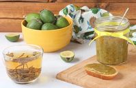 Recetas de Jelly Harvesting Feijoa. Gelatina de feijoa para el invierno, una receta con una foto.