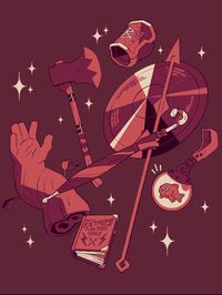 The Adventure Zone items.