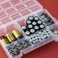 Battery storage. Mine are just all over the place. Need to do this.