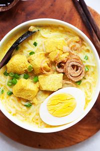 Soto Ayam - Malaysian-Indonesian Chicken Soup - Rasa Malaysia