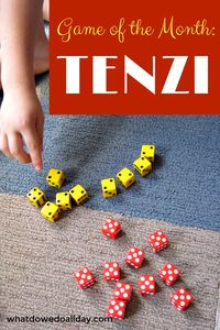 What a cool game for subitizing! This would make an awesome center activity for partners or even independent play.