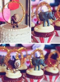 Circus Animal Cake Toppers