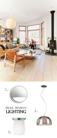 Warm Modern Lighting