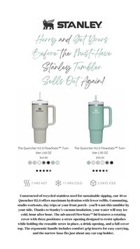 #ad #stanley #stanleytumbler #stanleytumbler40oz #stanleytumbler300z #tumbler #fashiontumbler #roadsoda #stanleycup