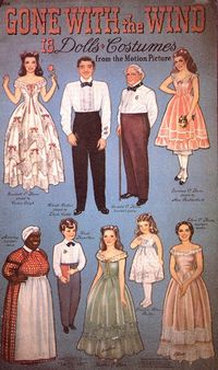 Gone With The Wind paper-dolls* The International Paper Doll Society by Arielle Gabriel for all paper doll and paper toy lovers. Mattel, DIsney, Betsy McCall, etc. Join me at #ArtrA, #QuanYin5 Linked In QuanYin5 YouTube QuanYin5!