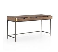 Graham 60" Desk, Black Wash | Pottery Barn