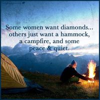 I want all of the above 💎 🏕 🔥#HappyCamper #camping #ILoveCamping