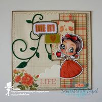 Sementes de papel: My latest colaboration in Alicia Bel, Snow White.
