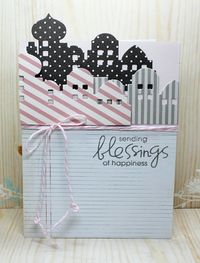 Cityscape 1 Dies Paper Smooches