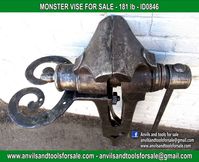 Ask for price with ID0846 on anvilsandtoolsforsale@gmail.com All pictures of all anvils on our website anvil for sale, anvils, blacksmith, blacksmiths, blacksmithing, antique tools, tool collector, swage block, stake, cone, cutler, french pig, amboss, incudine, schmied, forgeron, forge, enclume, forged, blacksmith tools, old tools, vintage tools, handtools, iron work, vise, stake, coutellier, chamouton, hulot harmel, collection, outil ancien, outils anciens, bigorne, art populaire, enclume