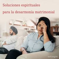 En la mayoría de las familias actuales, la infelicidad y el descontento entre marido y mujer suelen acabar en desarmonía conyugal y divorcio. Uno puede preguntarse qué es lo que hacen mal el marido y la mujer, y por qué no pueden llevarse bien. La causa principal de los problemas como los conflictos matrimoniales se deben a los espíritus ancestrales insatisfechos. Aprende cómo unos sencillos esfuerzos diarios en la práctica espiritual pueden aliviar estos conflictos.