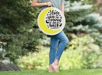 I love you to the moon and back sign, Celestial baby gift, moon and stars decor, baby nursery decor, baby nursery signs, baby shower gift