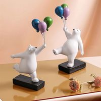 Excited to share this item from my #etsy shop: 4 Styles Wall Mounted Balloon Flying Polar Bear Ornaments Polar Bear Figurines, Polar Bear Statues #polarbearfigurine #bearfigurine #polarbearstatues #bearornaments #polarbeardecor #bearhomedecor #beardecoration #bearloversgift