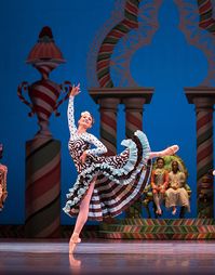 Nancy Casciano dances the lead role in the Spanish Hot Chocolate scene. (Angela Sterling photo)