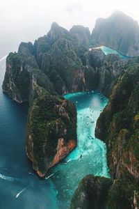 This Beautiful view of Ko Phi Phi Le Thailand