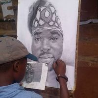Criança de 11 anos da Nigéria cria desenhos hiper-realistas, e o resultado é surpreendente #retrato #desenho #nigeria